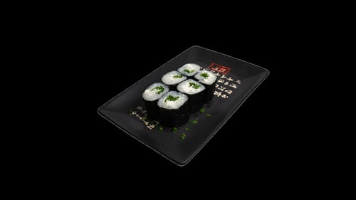 #M39 Rucola Frischkäse Maki