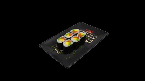 #30 Lachs Avocado Maki 