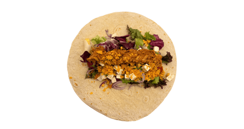 Pulled BBQ Chicken Wrap