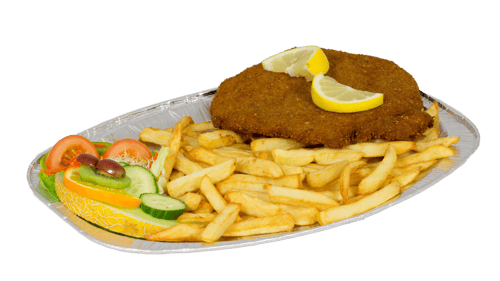 Schnitzel schotel