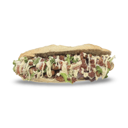 Baguette kip parmezaan truffel