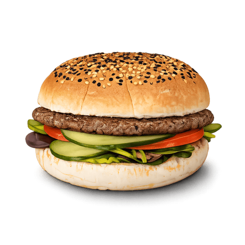 1+1 actie Wagyu burger los 