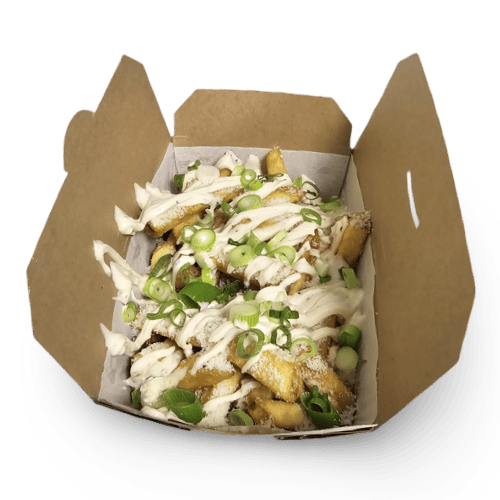 Loaded fries parmezaan