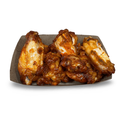 3 chicken wings bbq