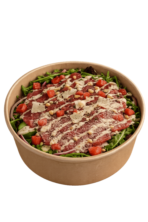 Maaltijdsalade carpaccio