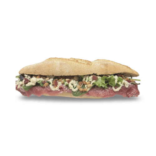 Baguette carpaccio