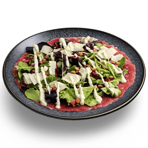 Runder carpaccio