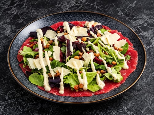 Runder carpaccio