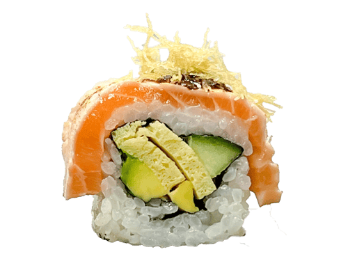 Sparked Salmon Roll