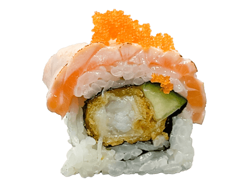 Flamed Soft Shell Salmon