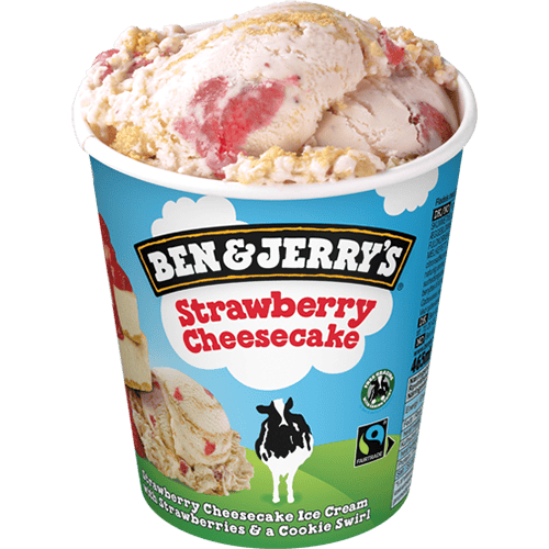 Ben & Jerry's Strawberry Cheesecake (465ml)