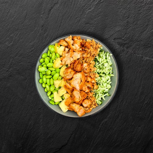 Sweet Chicken Teriyaki Poke Bowl