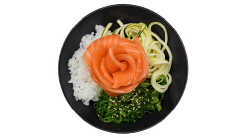 Sashimi Lachs Box (8 Lachsfiletscheiben)