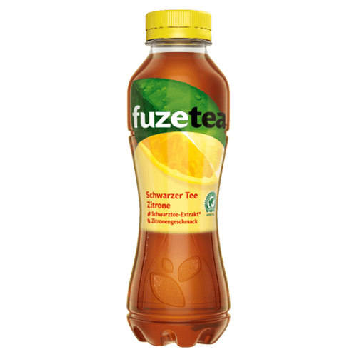Fuze Tea Zitrone 0,4l - (7,47€/Liter zzgl. 0,25€ Pfand)