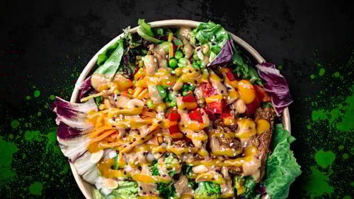 Peanut Chicken Salat