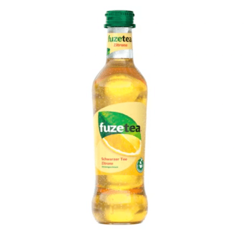 Fuze Tea Zitrone 0,3 l Glas
