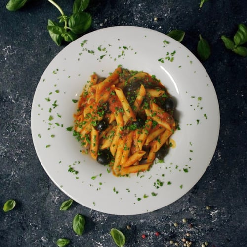 Penne all’Arrabbiata (scharf)