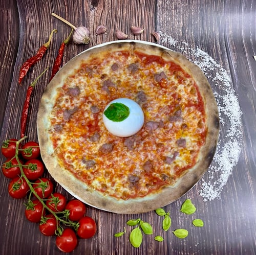 Pizza Salsiccia Suprema (ca 33Ø)