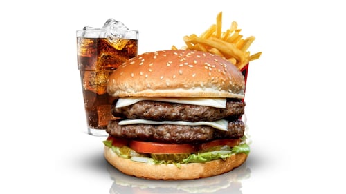Usa Double Burger Menü