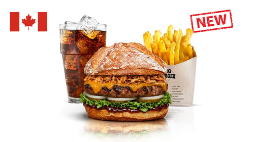 Canada Chrunch Burger Menü