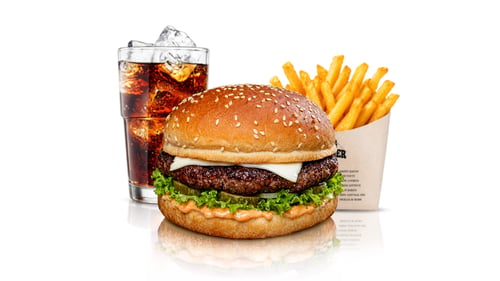 Füür Burger Menü