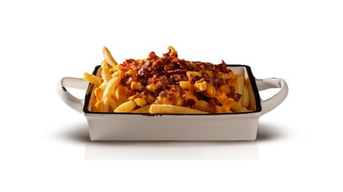 Fries mit Bacon & Cheddar Cheese