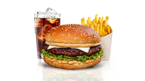 Füür Burger Menü