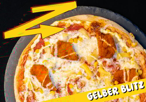 Pizza Gelber Blitz Groß, 30cm