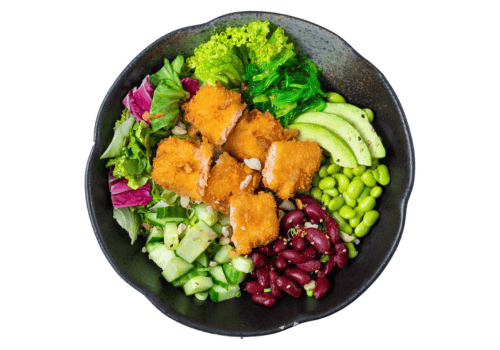 Sake Tempura Bowl