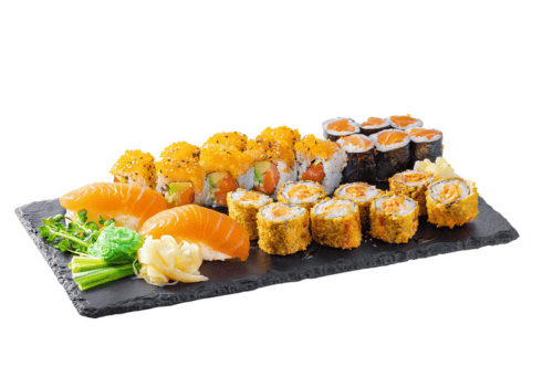 Sake Box (roher Lachs)