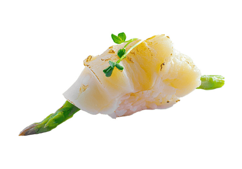 Nigiri Hotate Flame
