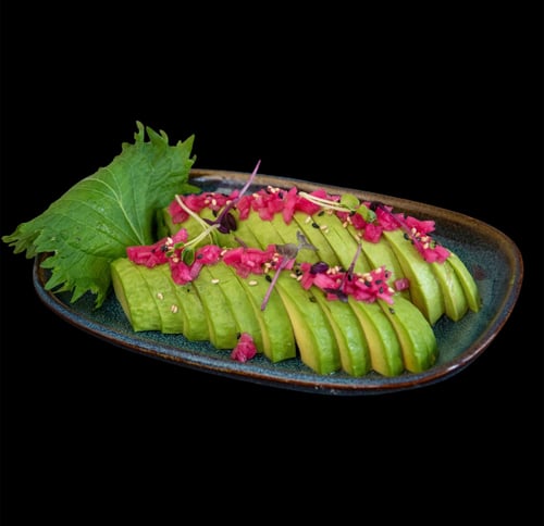 Avocado Ceviche Sashimi
