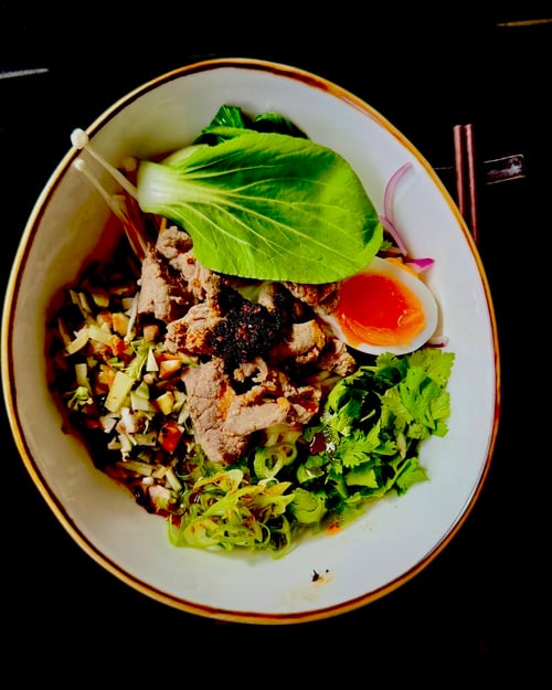 Ramen Nudel  mit Rind