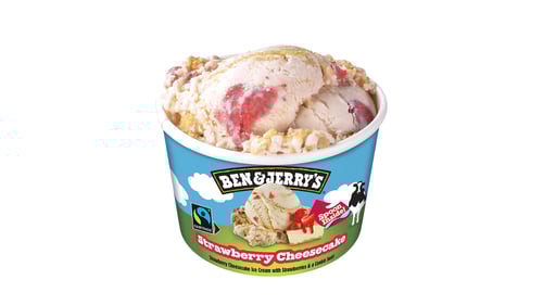 Ben & Jerry's Strawberry Cheesecake
