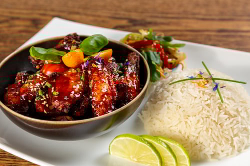 Korean Fried Chicken Wings Menü