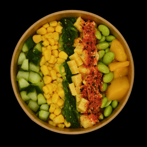 Poké bowl veggie Spicy