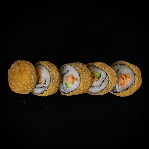 Fried  Crispy Zalm Roll
