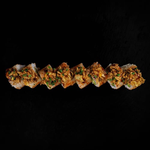 Special Crunchy Spicy Temura Ebi Roll