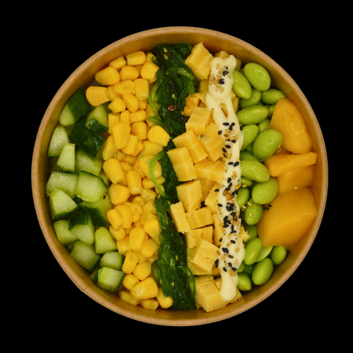 Poké bowl veggie