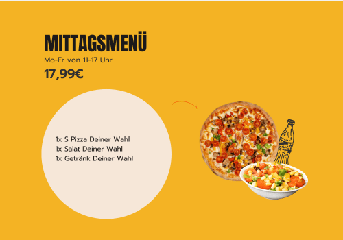  Mittagsmenü