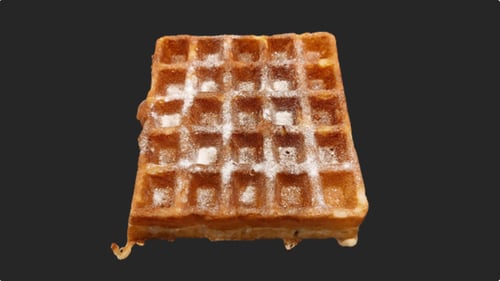 frische Waffel