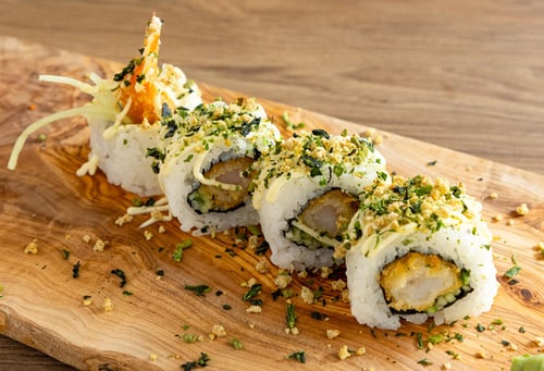 Wasabi furikake ebi
