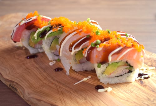 Rainbow roll