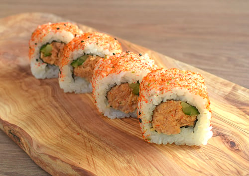 Grilled spicy tuna