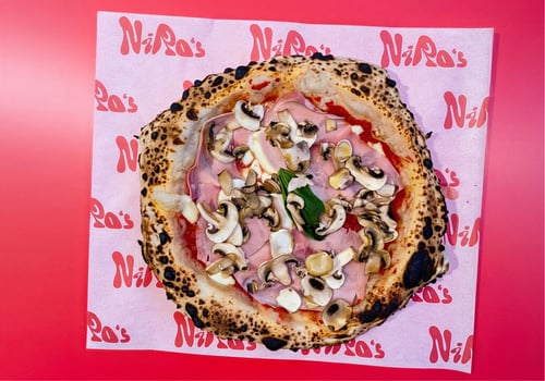 Pizza Schinken Champignons