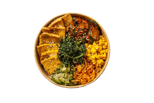 Big Vegan Stir-Fry Tofu Bowl