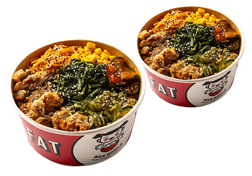 2zu1 Big Bowls Crispy Chicken.