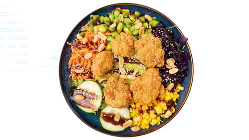 Crispy Chicken Karaage Bowl