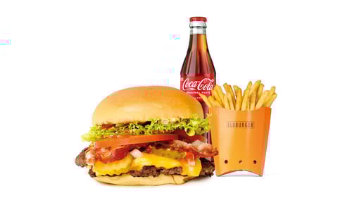 Single Smash Classic Burger Menü 