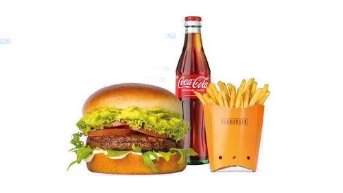 Vegan Avocado Burger Menü